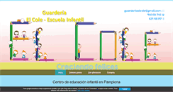 Desktop Screenshot of guarderiaelcole.es